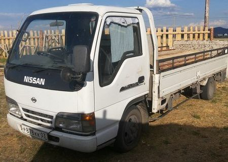 nissan  atlas h45 широкая кабина